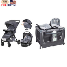 Passport Cargo Travel System with Ez-Lift 35 Infant Seat Playard Combo NEW