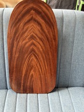 Handmade Salvaged Guanacaste  Mahogany Wood Display Stand Pedestal Artisan Made