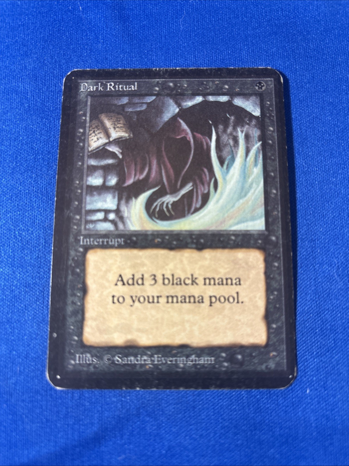 DARK RITUAL MP Alpha Original mtg Magic fast shipping