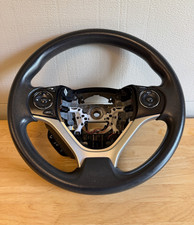 12-15 Honda Civic Steering Wheel Assembly W Cruise Control Black Bluetooth Oem