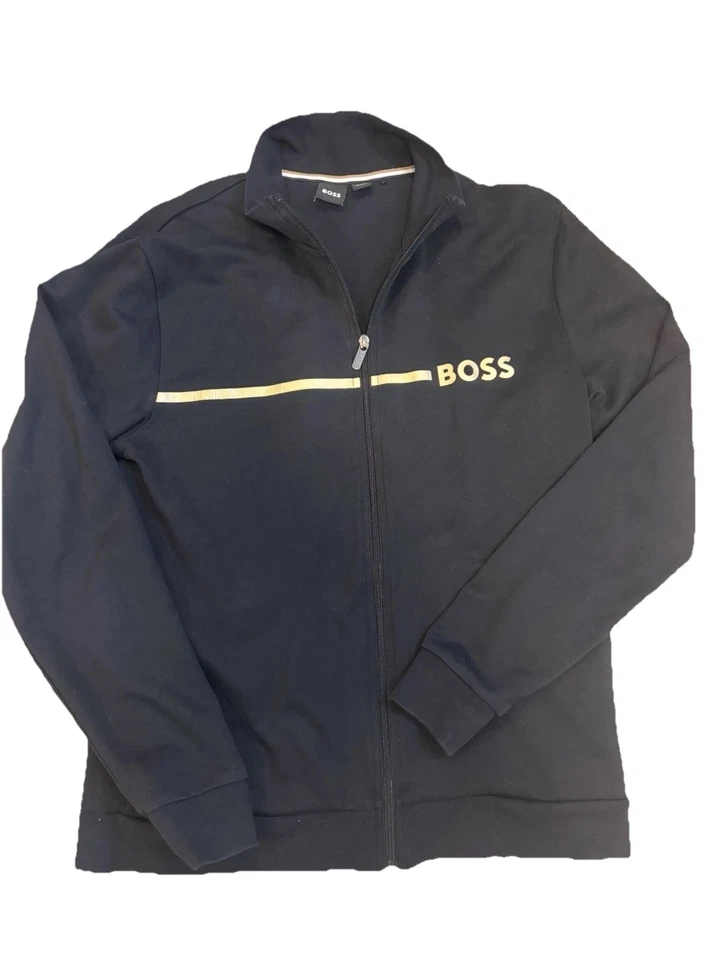 Мужской спортивный костюм Hugo Boss размер M черный золотистый - Изображение 3 из 4