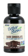 NOW Natural Foods - Better Stevia Liquid Sweetener Dark Chocolate 2 fl oz 60 ml