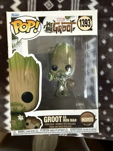 Funko POP! - We Are Groot #1393 - Groot as Iron Man