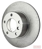 Japko Bremsscheiben Hinten Ø296 Mm BelüFtet Lackiert FüR BMW 5Er E39 600125C
