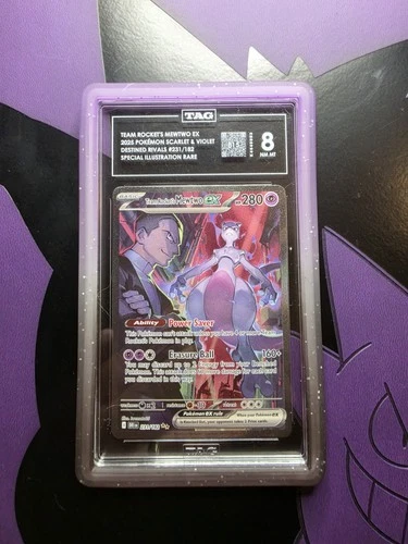 New ListingPokemon TCG Team Rockets Mewtwo EX 231/182 Destined Rivals TAG 8