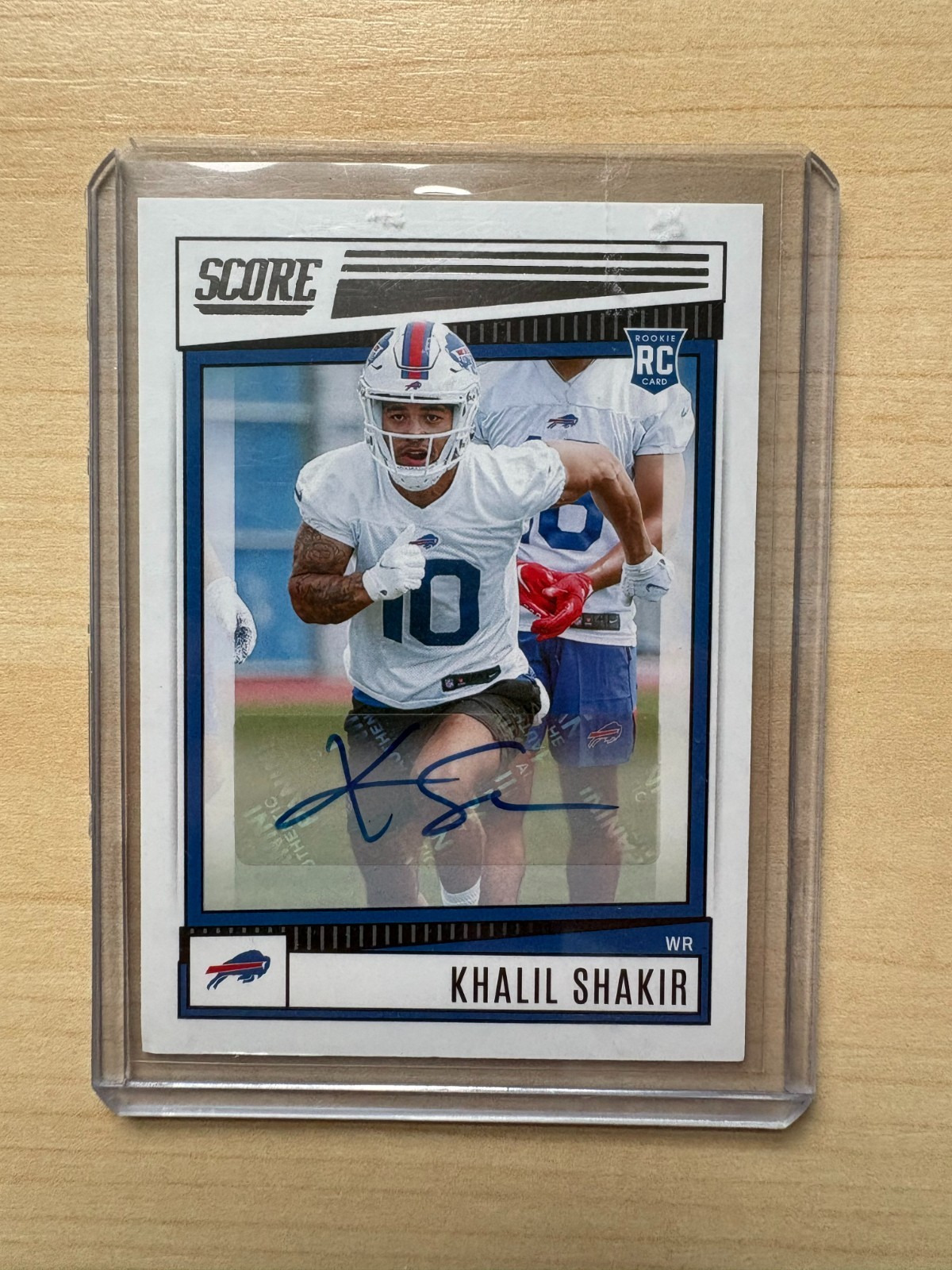 Khalil Shakir Panini Score #394 Autograph