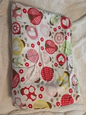 Circo Toddler Comforter retired pattern lady bugs hearts room decor reversable