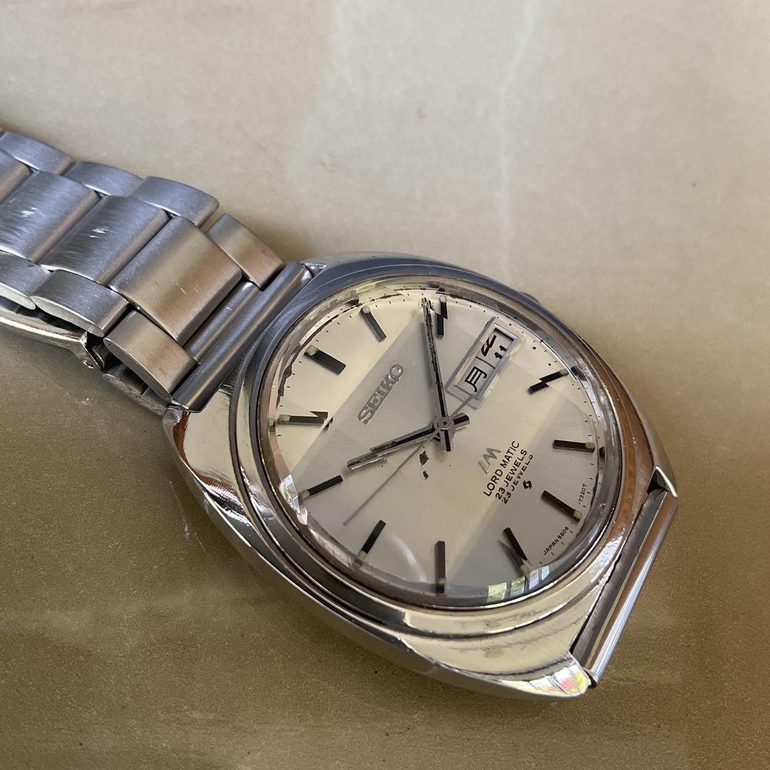 Seiko LM 5606 7140 Lord Matic Automatic Watch 23 Jewels Day