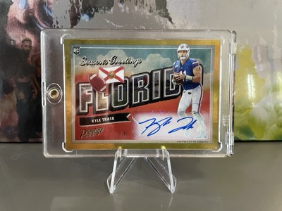 Kyle Trask Rare 1/4 SSP NFL Auto 2021 Panini Prestige Season s Greetings SG-6  