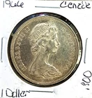 1966 Canada 80% Silver Canadian Silver Dollar