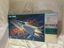 Tomy Lensman Brittania II Galactic Patrol Space Cruiser Model Kit 1/72  Japan