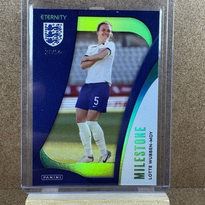2025 Panini Eternity Lionesses Lotte Wubben-Moy Milestone /50 England