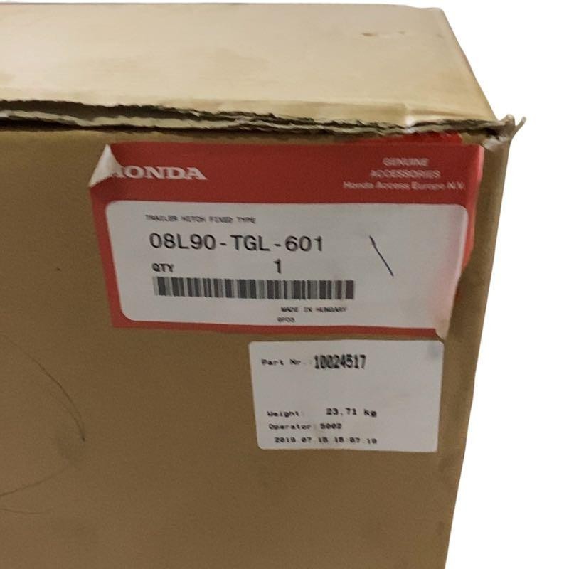 Attelage Honda 08L90TGL601 pour porte-vélos et escapades week-end