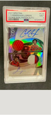 2021 Spectra Cade Cunningham Jalen Green Dual Patch Auto PSA 9 RC /25
