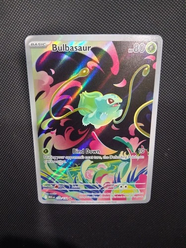 Pokémon TCG Bulbasaur IR 133/132 Mega Evolutions