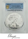 2012-S American Silver Eagle 75th Anniv SF Mint Set PCGS Reverse Proof PR-69