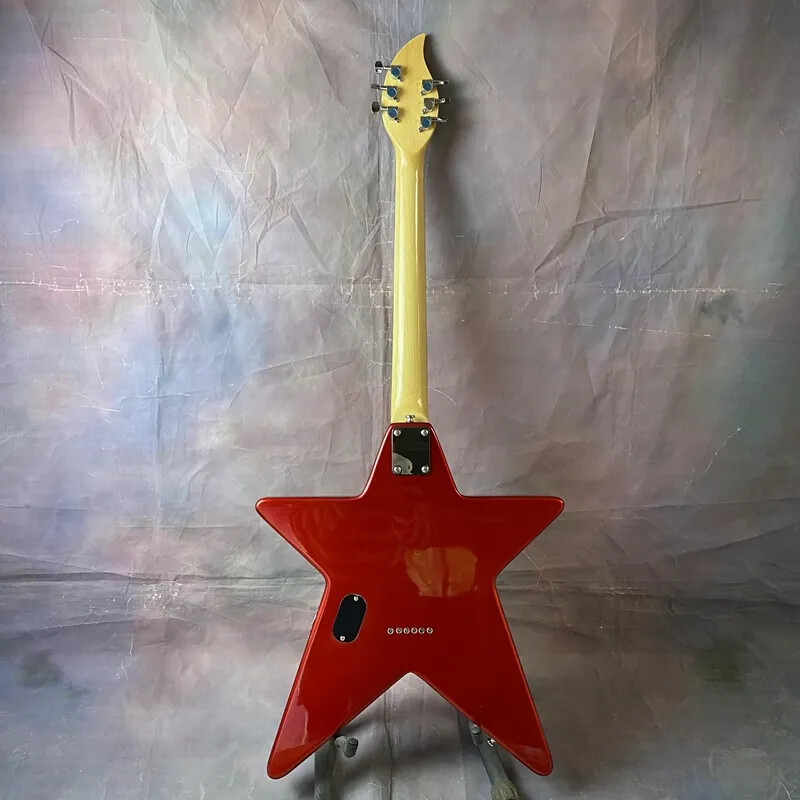 ギター DeliciousTaylormade DS-10 Rosso Red 5-star Electric Guitar Chrome Hardware Rosewood