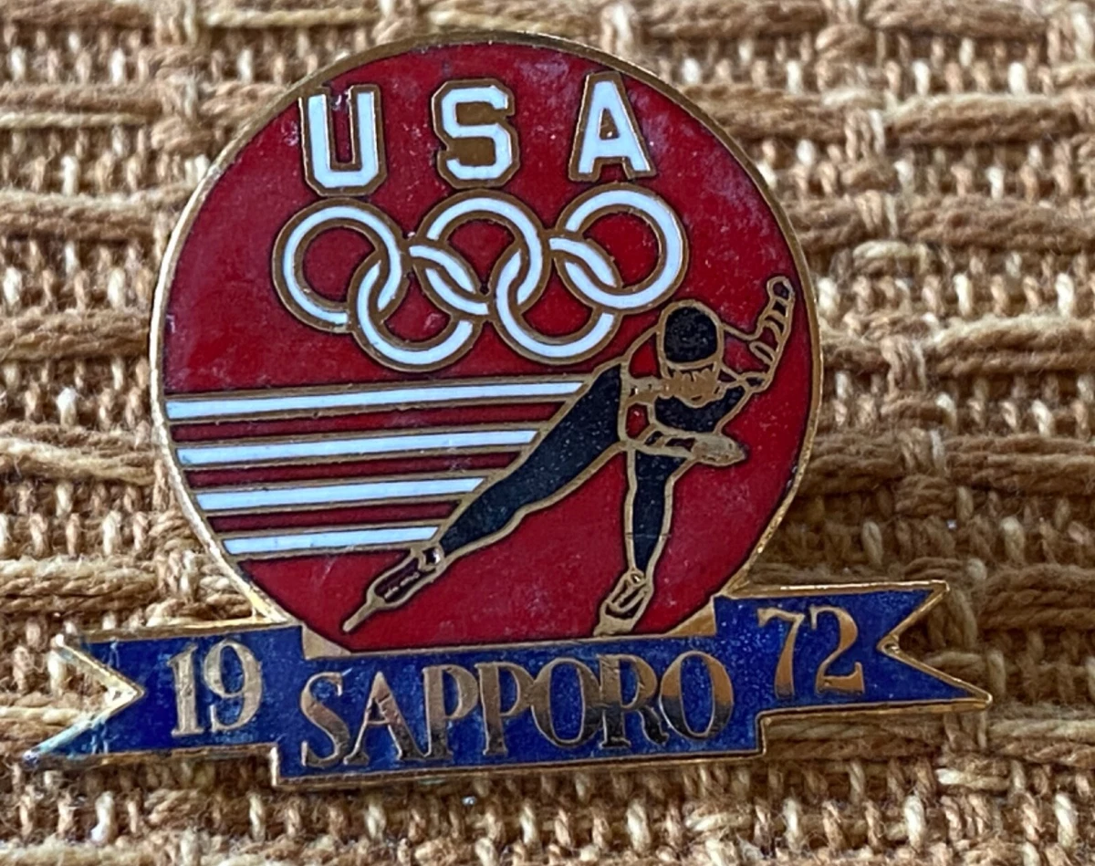 Sapporo 1972 Event Olympics Fan Pin, Buttons for sale | eBay