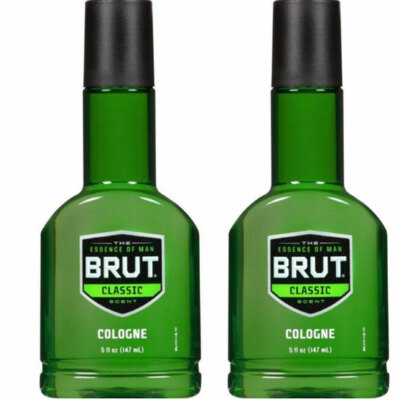 (2 Pack) NEW Brut Cologne Classic Fragrance 5 Fluid Ounces