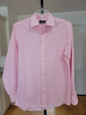Chaps Men's Essentials/ Wrinkle Free Regular-Fit  Shirt Sz 15- 15.5 (34/35) New!