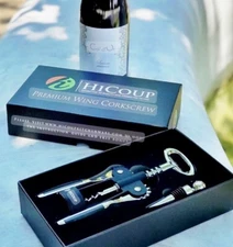 HICOUP Bottle Opener Premium Easy To Use All-In-One Wine & Beer Wing Corkscrew