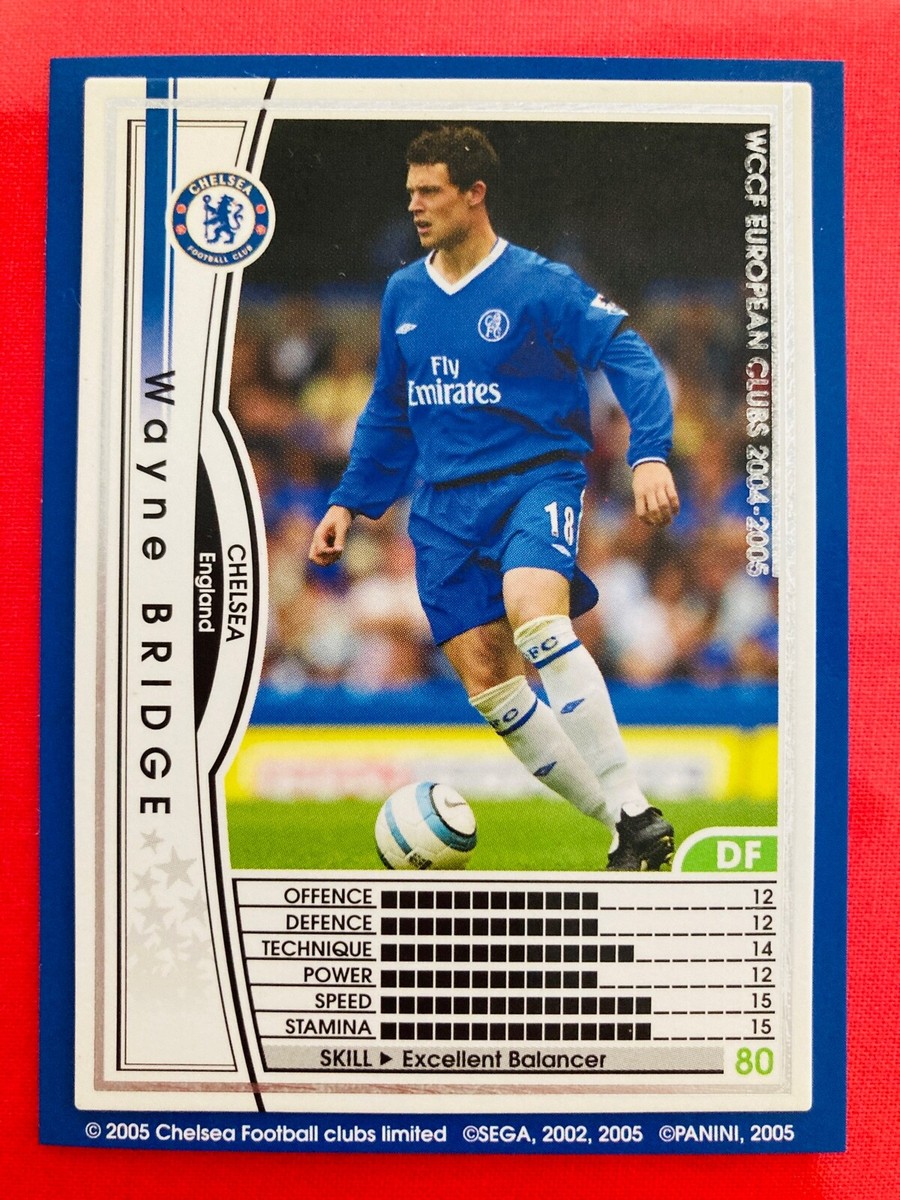 2004-05 Panini WCCF European Clubs Chelsea base card - Pick 2004-05 Panini WCCF European Clubs Chelsea base card - Pick