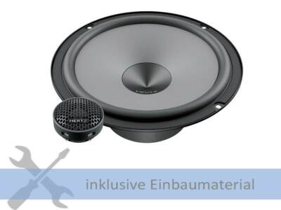 Hertz Lautsprecher K165 600W 165mm 2 Wege Komposystem passend für Smart For Two