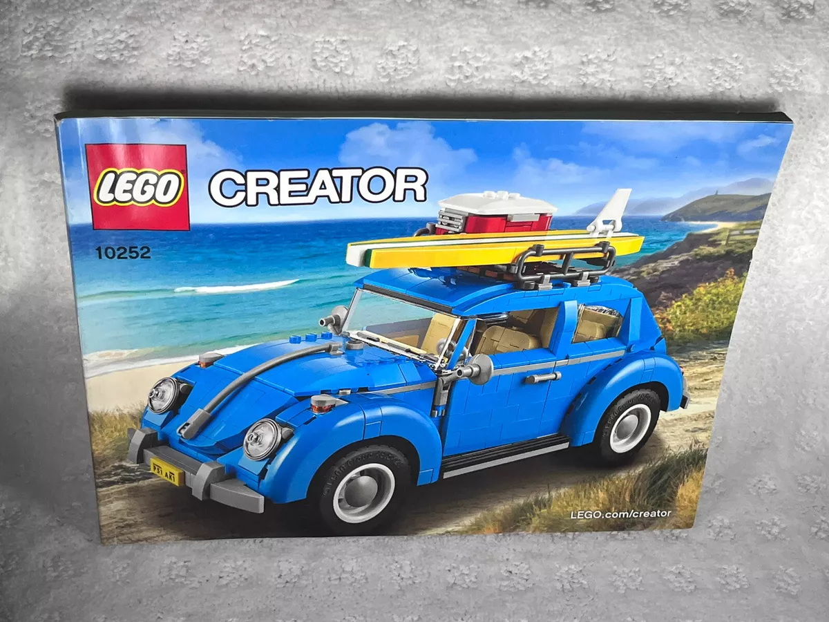INSTRUCTION ONLY LEGO 10252 CREATOR EXPERT Volkswagen Beetle NO