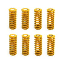 8Pcs Heating Bed Leveling Springs for 3D Printers, 0.31" OD, Yellow