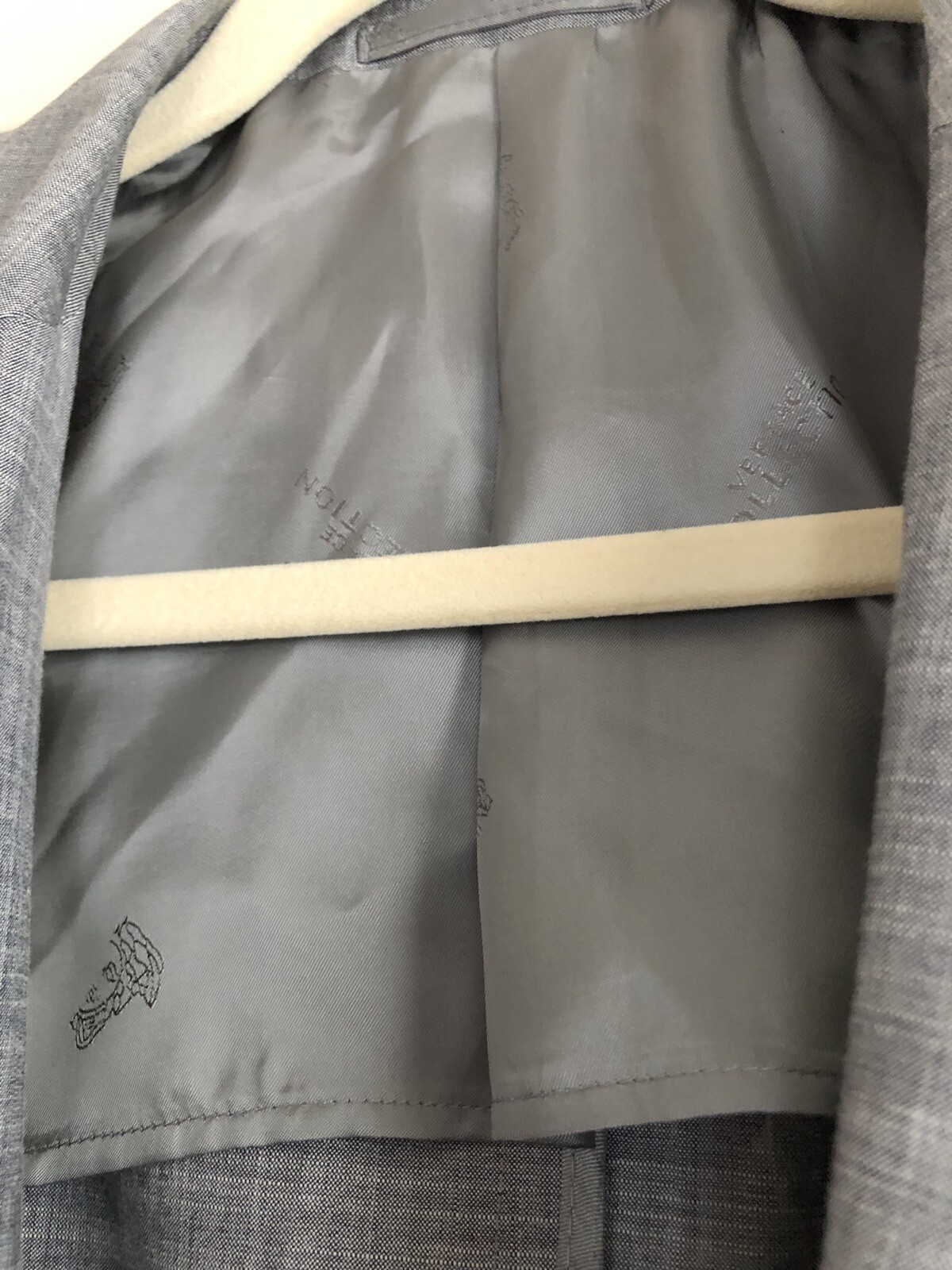 Versace Collection Wool Blend Gray Blazer Jacket … - image 3