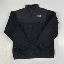 The North Face Jacket Girls Extra Large Black Osito Fleece Full Zip Ski Outdoors