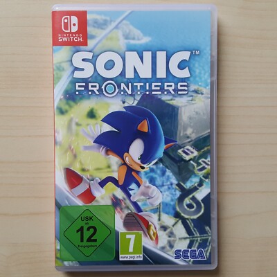 Sonic Frontiers in OVP Nintendo Switch Spiel Boxed Game