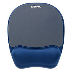 Soennecken Mauspad Memory Foam Blau – Ergonomisch, Gelenkschonend, Für Entspanntes Arbeiten