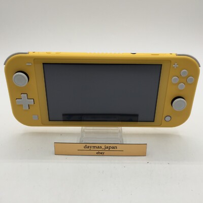 Excellent】Nintendo Switch Lite Yellow Console Only Region Free 