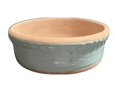 Rowe Pottery Works RPW Garden Collection Glazed And Terracotta Planter