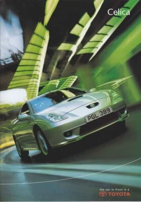 Catalogue Brochure Toyota Celica 08/2001 Grande Bretagne / U.K. - Photo 1/2