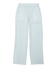 NWT New Fresh Produce White  Blue Pinstripe Ankle Pants Medium M  23255 