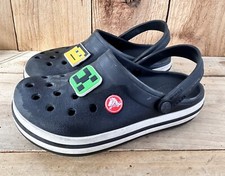Crocs Gibbitz Minecraft Size 13 Kids Black