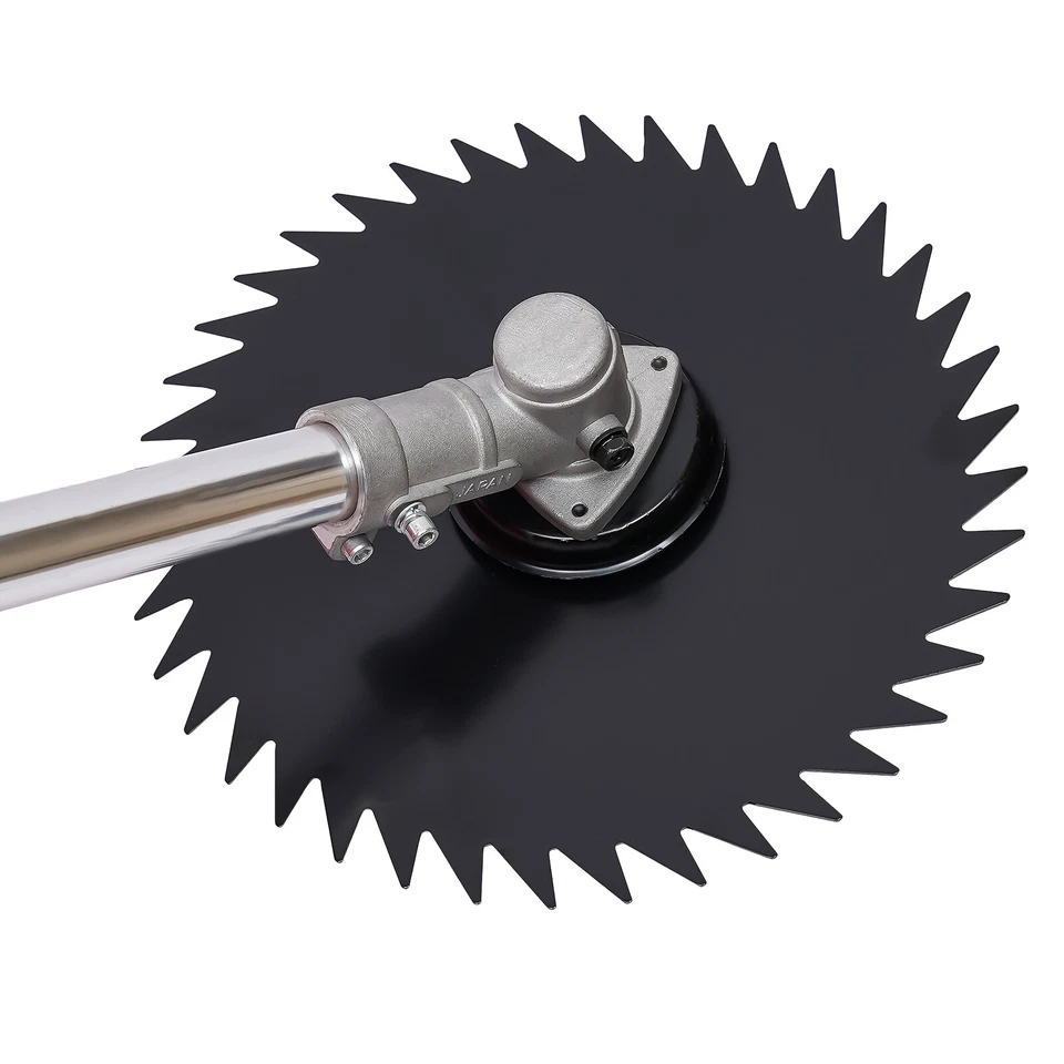 Cortadora de césped 2 tiempos gasolina cortadora de cepillo empuje manual cortador de césped jardín Foto 2 de 4