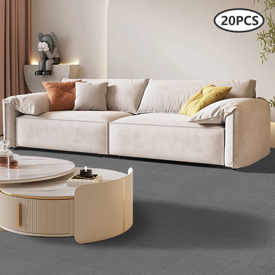 Square Rug, Floor Carpet, Adsorption Type Self Adhesive Carpet - Image 2 of 4