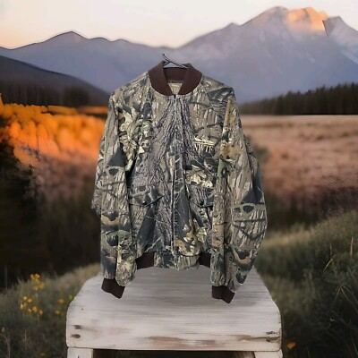 NWTF Mens Camouflage Hunting Jacket Mossy Oak Break Up - Main Image