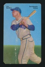 1952 D357 Mother's Cookies (PCL) -#19 JOE GORDON (Sacramento Solons) *HOF*