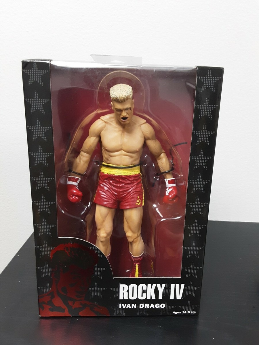 Rocky IV Ivan Drago in red shorts Action Figure NECA 2016 40th