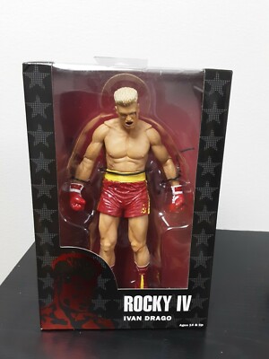 Buy Rocky IV Ivan Drago in red shorts Action Figure NECA 2016 40th