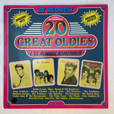 20 Great Oldies I'll Always Remember Vol. 11 Vinyl, LP 1982 ARC Records