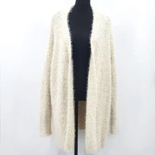 Lane Bryant Long Cardigan Sweater Womens Size 18/20 Popcorn Fall Winter Fairy