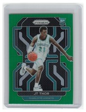 2021 22 Panini Prizm JT THOR GREEN PRIZM RC Rookie Card SP #272 Hornets RC
