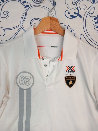 LAMBORGHINI AUTOMOBILI POLO X- BIONIC, T SHIRT SPORT FASHION TG S CAR TEE Kuruma - Imagen 2 de 16