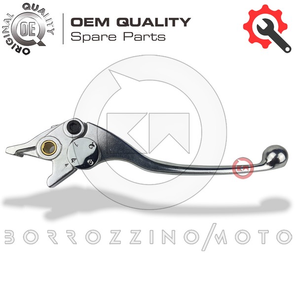 Bremshebel Rechts Chrom Verstellbar Kawasaki Zz 250 R - R Ninja 1999 2000 2001-image