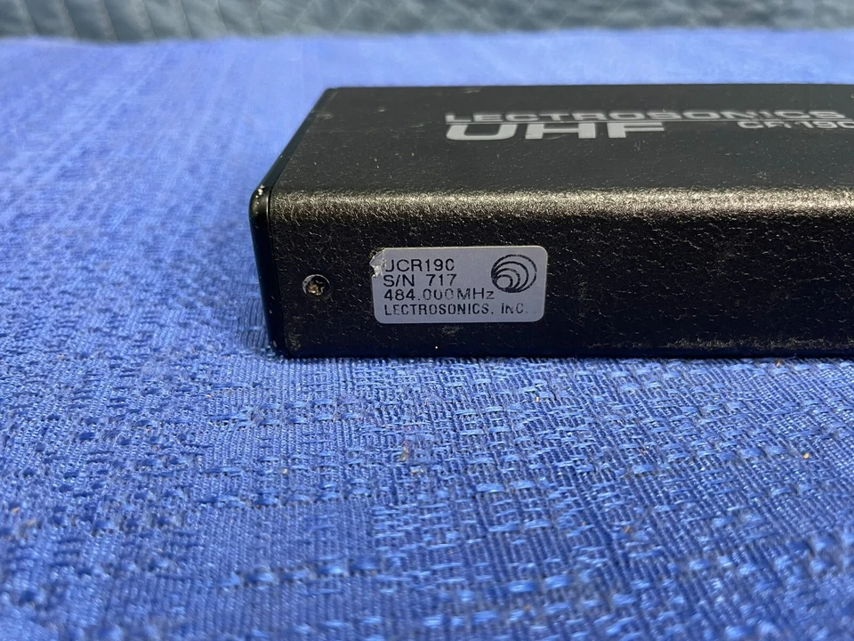 Lectrosonics CR190 UHF Compact Wireless Receiver 484.000 MHz - Image 3 of 4